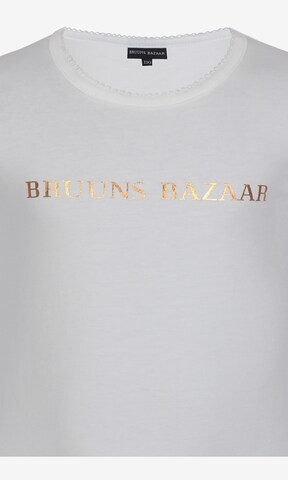 Bruuns Bazaar Kids Paita 'Marie Louise' värissä valkoinen