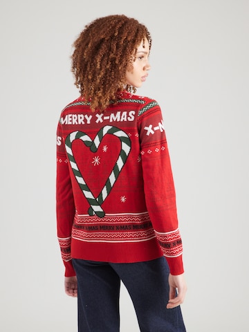 Sublevel Пуловер в червено