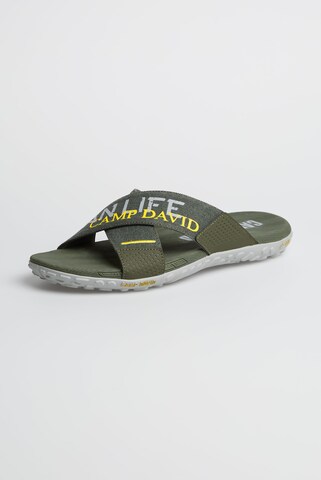 CAMP DAVID Sandals in Green