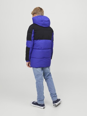 Jack & Jones Junior Winterjacke 'Force' in Blau