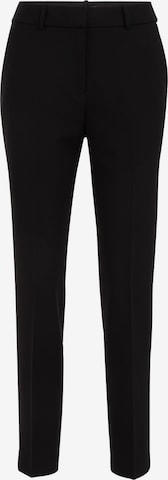 Slimfit Pantaloni di WE Fashion in nero: frontale