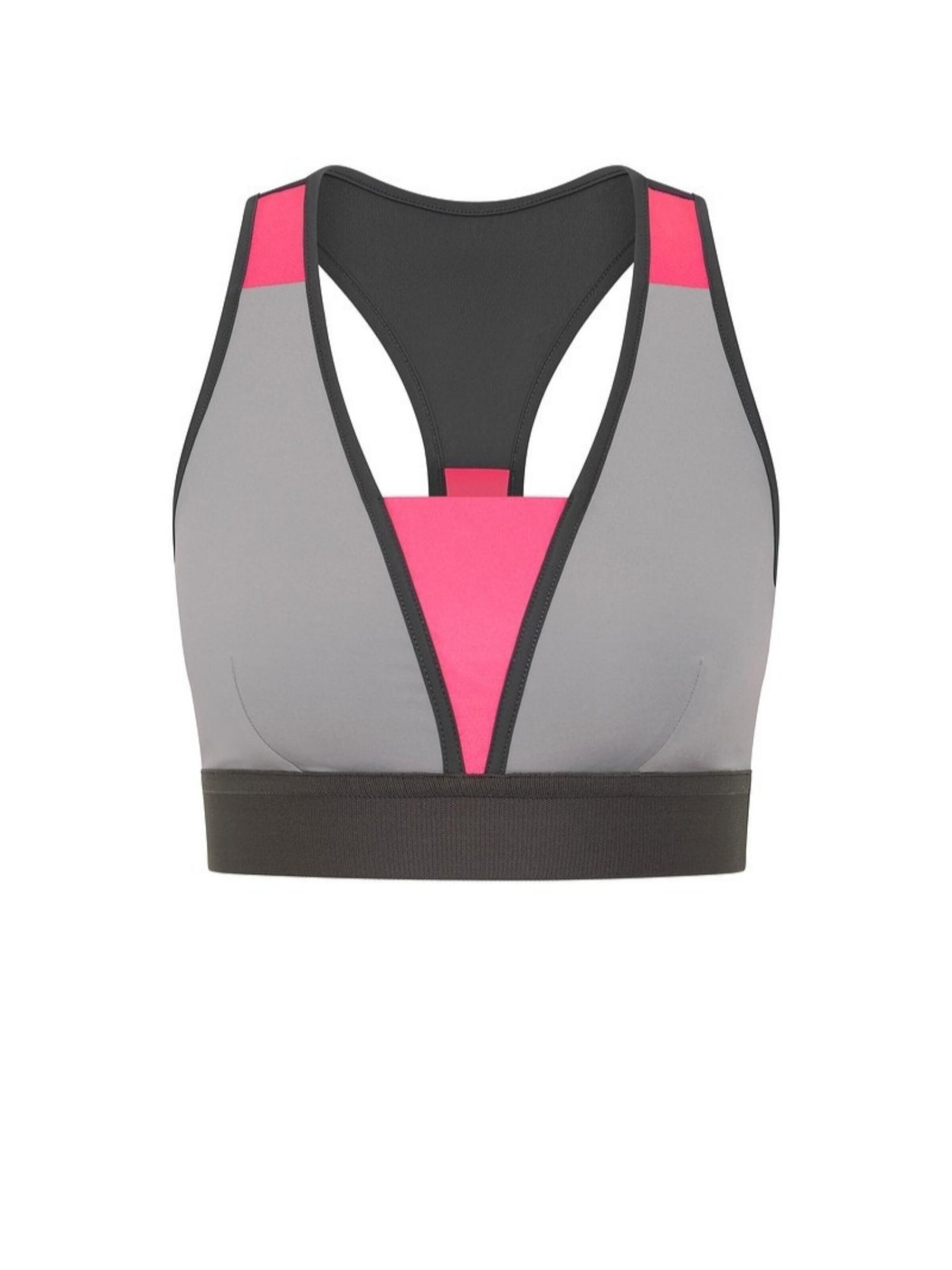 Medium Support Soutien-gorge de sport 'Kokoda' Horizon Athletic en gris : devant
