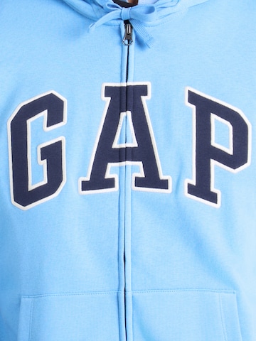 GAP Sweatjacka 'HERITAGE' i blå