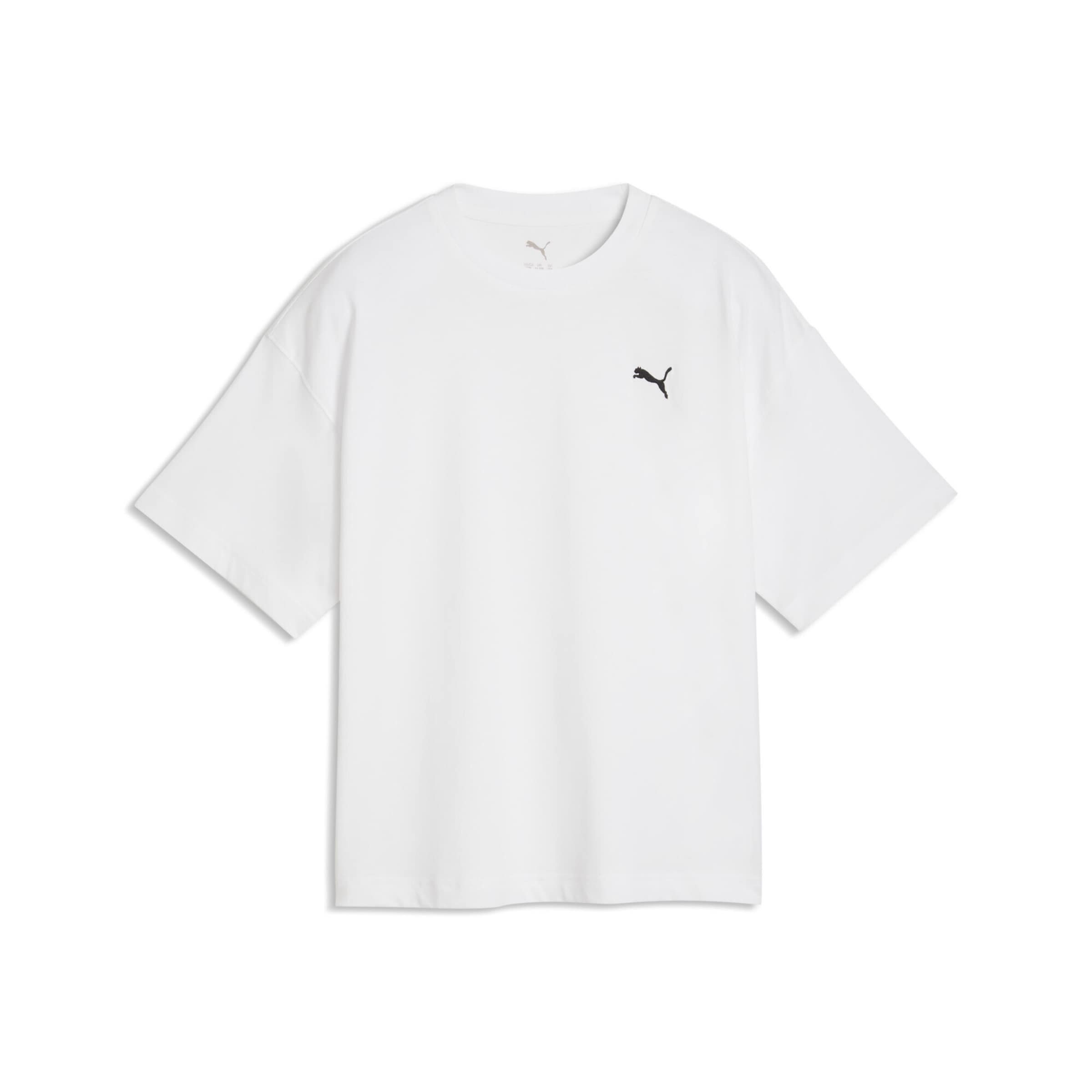 T-Shirt fonctionnel PUMA en blanc : devant