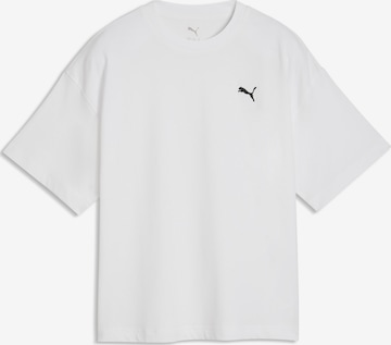 T-Shirt fonctionnel PUMA en blanc : devant