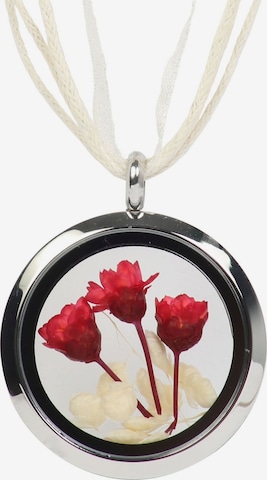 Pendentif DeMarie en rouge : devant