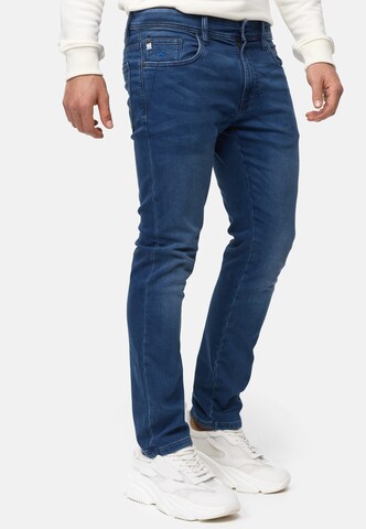 INDICODE JEANS Regular Jeans 'INCoil' in Blauw