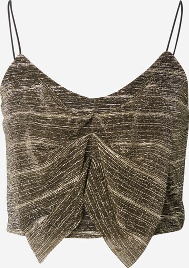 Guido Maria Kretschmer Women Top 'Delia' in Gold, Item view