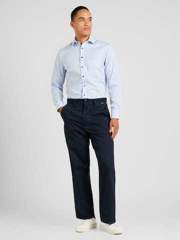 Coupe regular Chemise business OLYMP en bleu