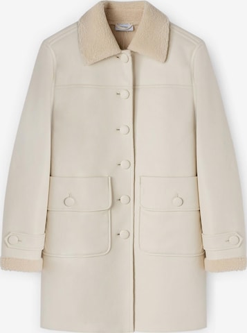 Manteau d’hiver MOTIVI en blanc : devant