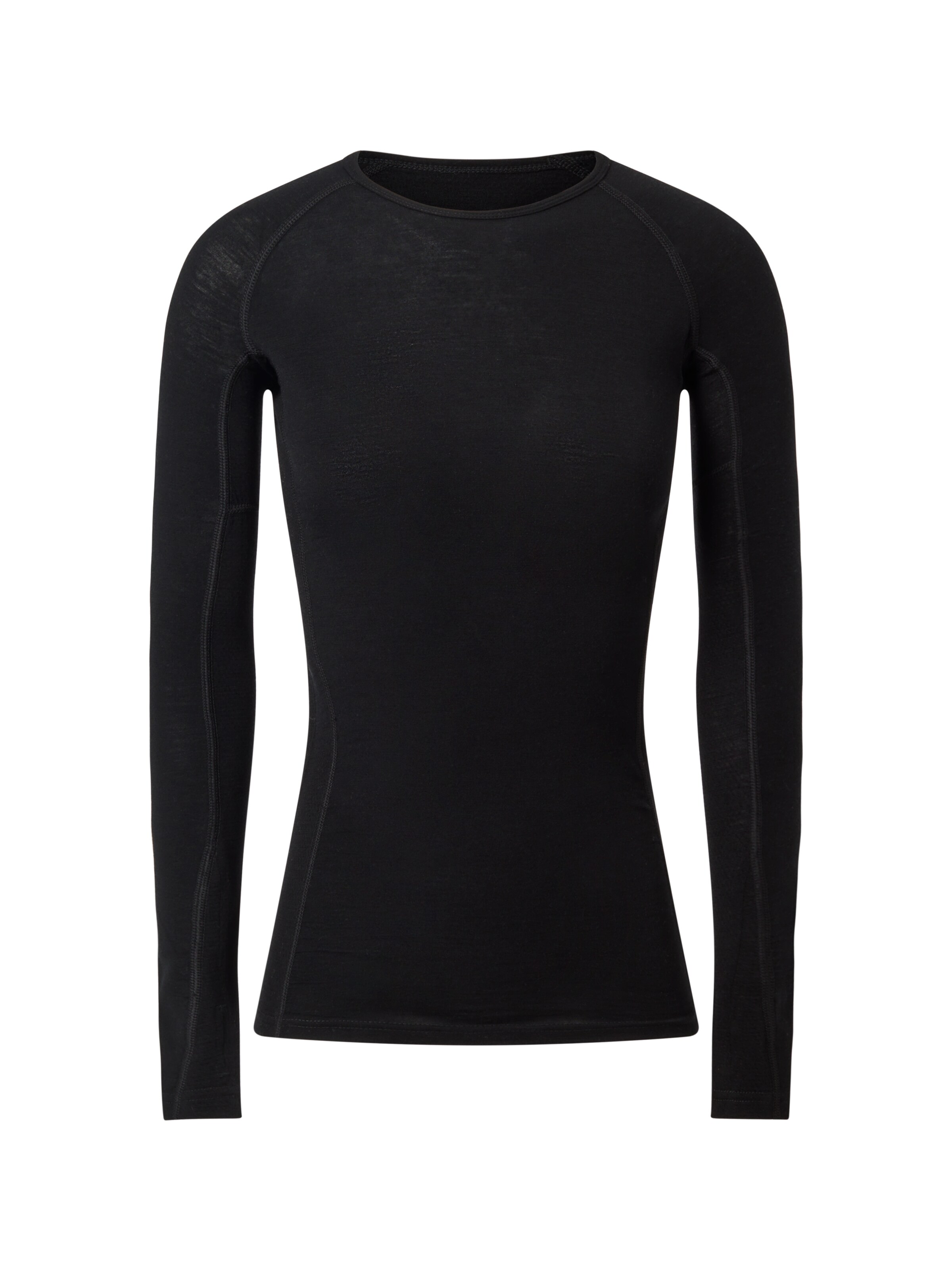 CASH-MERE.CH Performance shirt in Black: front