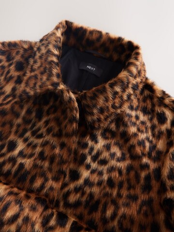 Next Overgangsfrakke i brun