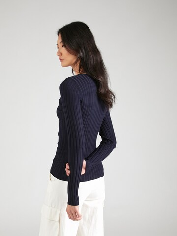 Pull-over 'Trenna' mbym en bleu