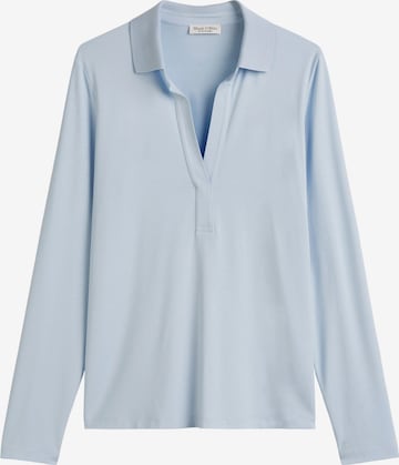 Marc O'Polo Bluse in Blau: Vorderseite