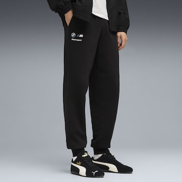 PUMA Tapered Sporthose 'BMW M Motorsport Essentials' in Schwarz: Vorderseite