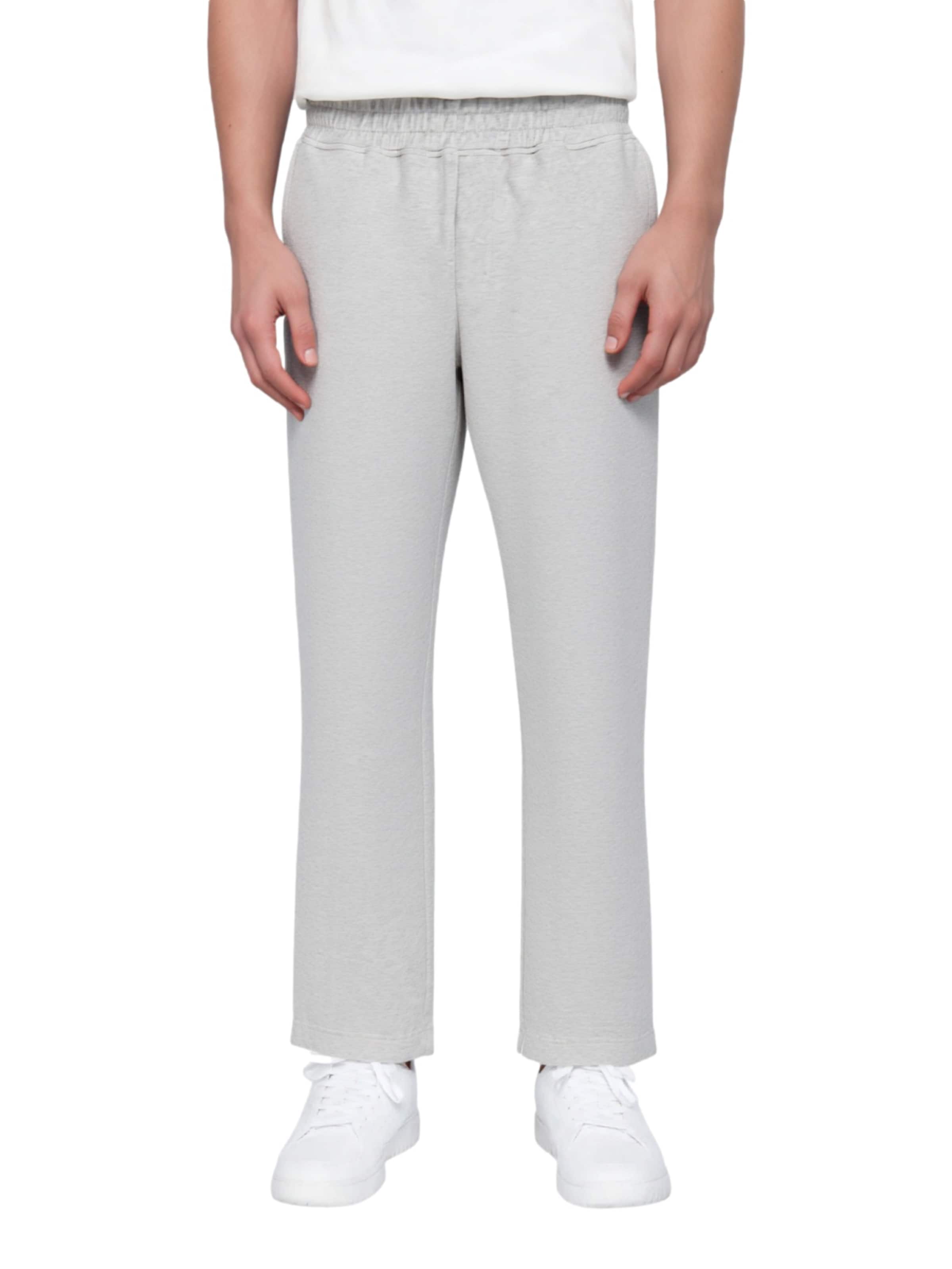 JACK & JONES Szabványos Nadrág 'JPSTBILL BARRON' - szürke: elől