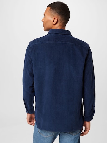 LEVI'S ® Regular Fit Hemd 'Classic Worker Corduroy Shirt' in Blau