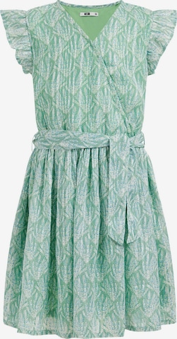 WE Fashion Dress in Green: front