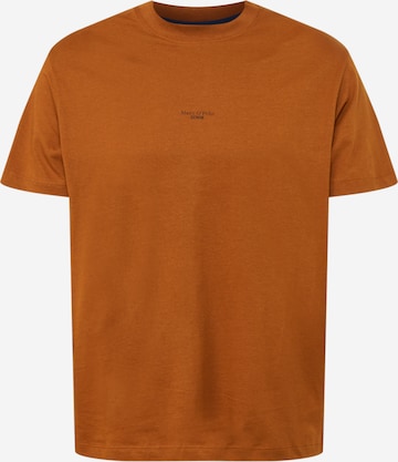 Marc O'Polo DENIM T-Shirt in Braun: predná strana