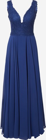 LUXUAR Evening Dress in Blue: front