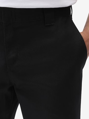 Regular Pantaloni cu dungă '872' de la DICKIES pe negru