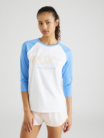 T-shirt fonctionnel ROXY en bleu : devant