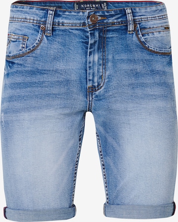 mėlyna KOROSHI Standartinis Džinsai: priekis