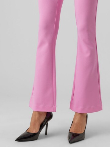 VERO MODA Flared Broek in Roze