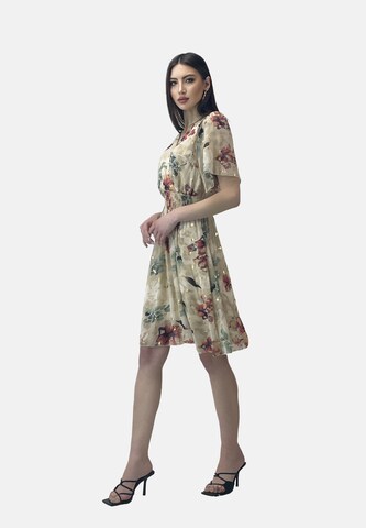 Elara Sommerkleid in Beige
