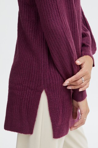 b.young Knitted dress 'NORA' in Purple