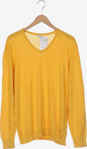 bugatti Sweater & Cardigan in XL in Yellow: front
