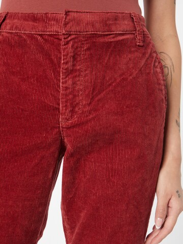 ESPRIT Regular Broek in Rood