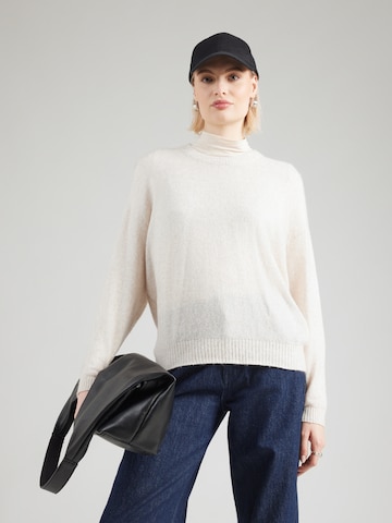 Pull-over 'OUITY' AMERICAN VINTAGE en beige : devant