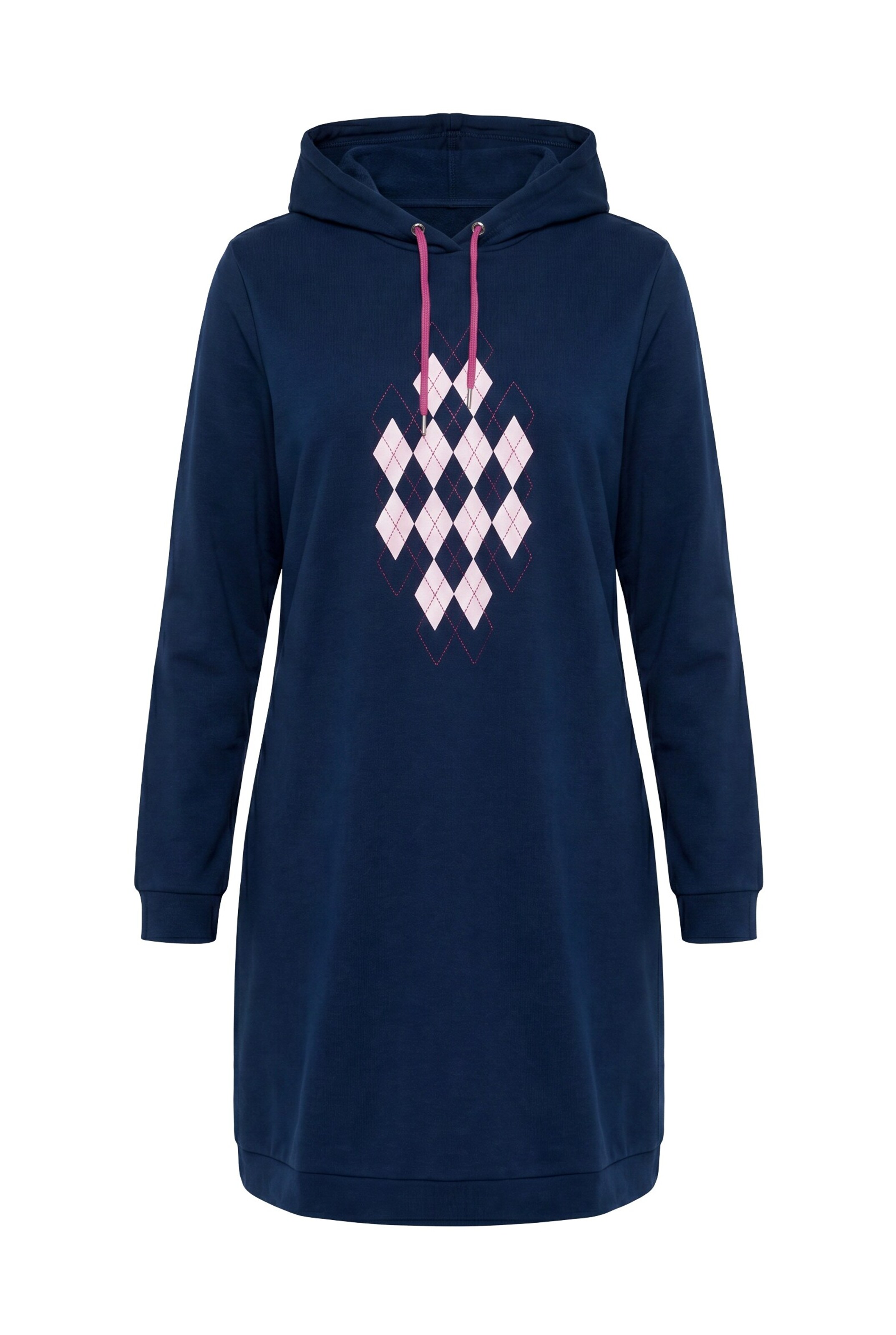 Ulla Popken Pyjama in Blau: Vorderseite