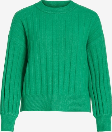 VILA Sweater 'Tycia' in Green: front