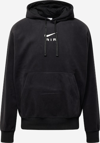 Nike Sportswear - Sweatshirt 'AIR' em preto: frente