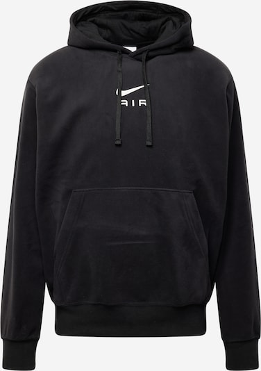 Nike Sportswear Sportisks džemperis 'AIR', krāsa - melns / balts, Preces skats