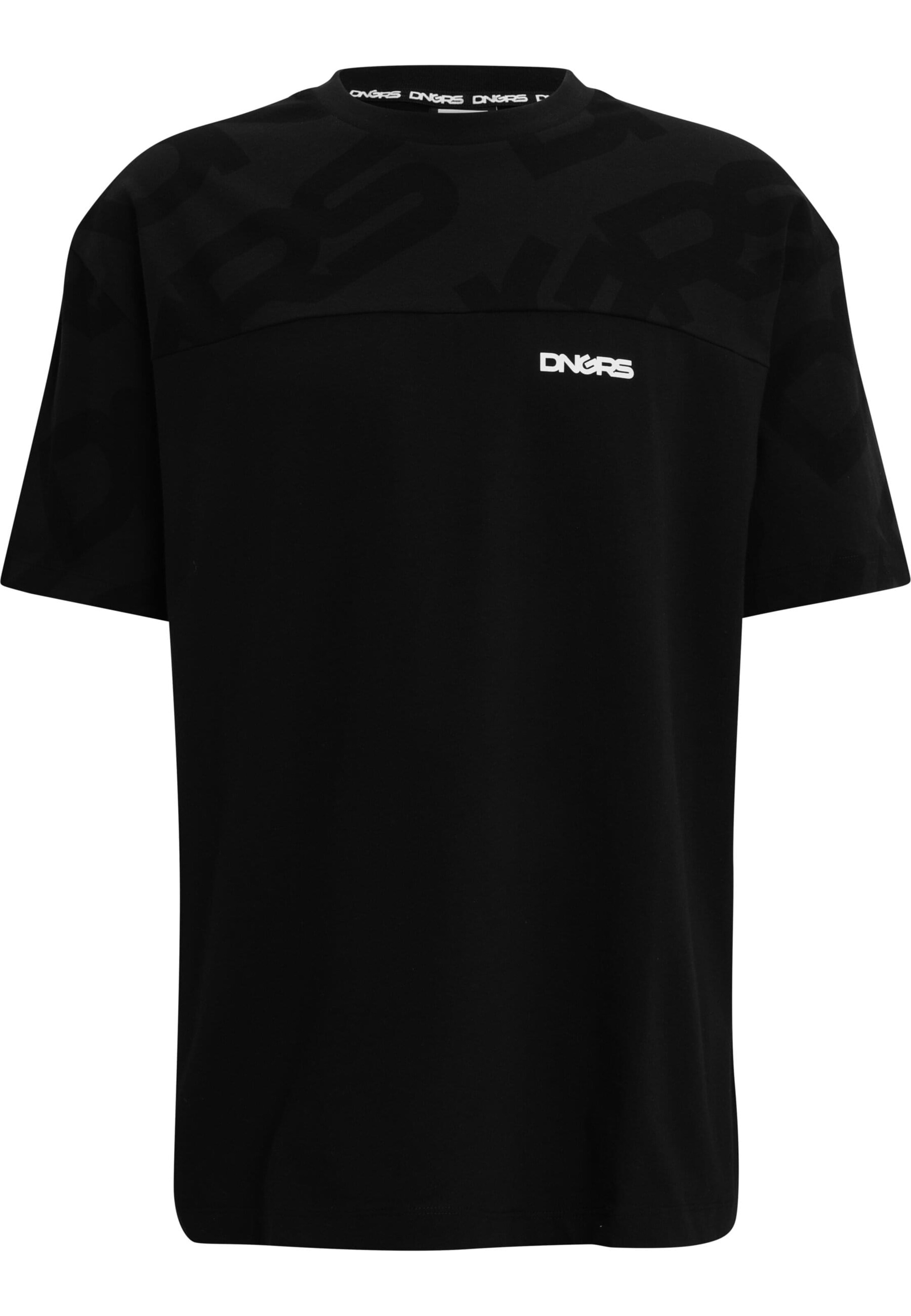 Dangerous DNGRS Μπλουζάκι σε μαύρο: μπροστά