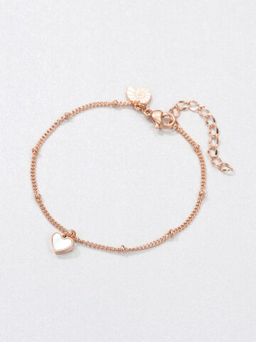 Braccialetto 'Heartbeat' di Hey Happiness in oro