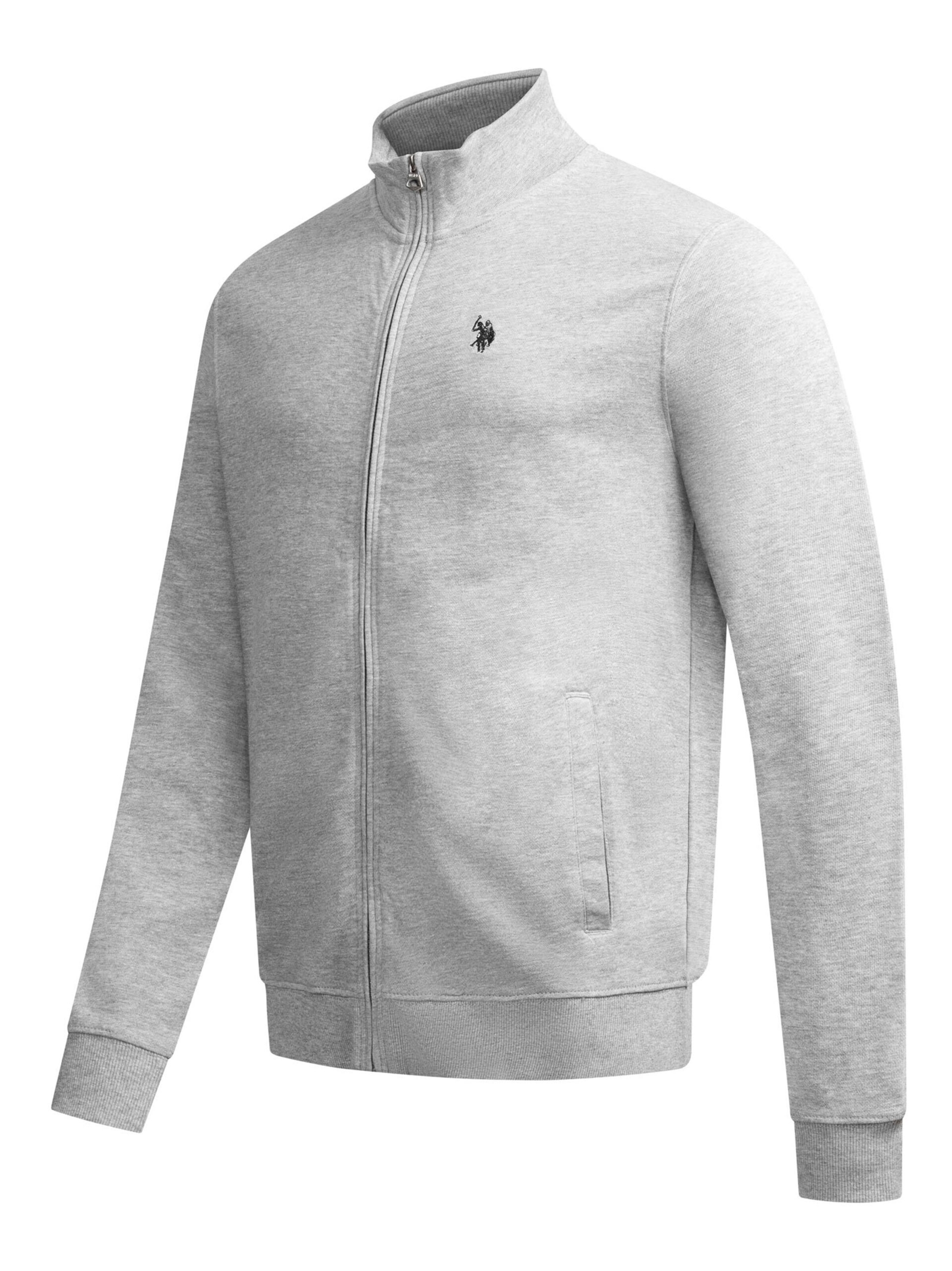 U.S. POLO ASSN. Sweat jacket in Grey
