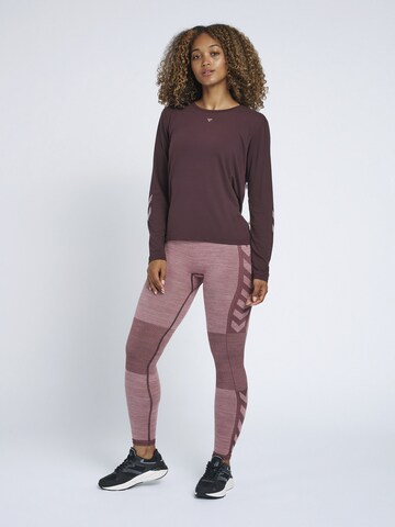 Hummel Functioneel shirt in Lila