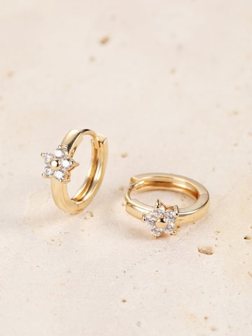 Boucles d'oreilles 'Bloom Huggie' Dear Me en or