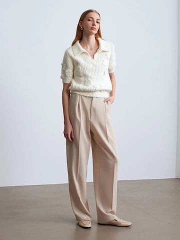 Dilvin Pullover 'Pullover'‌‌‌‌ in Beige: Vorderseite