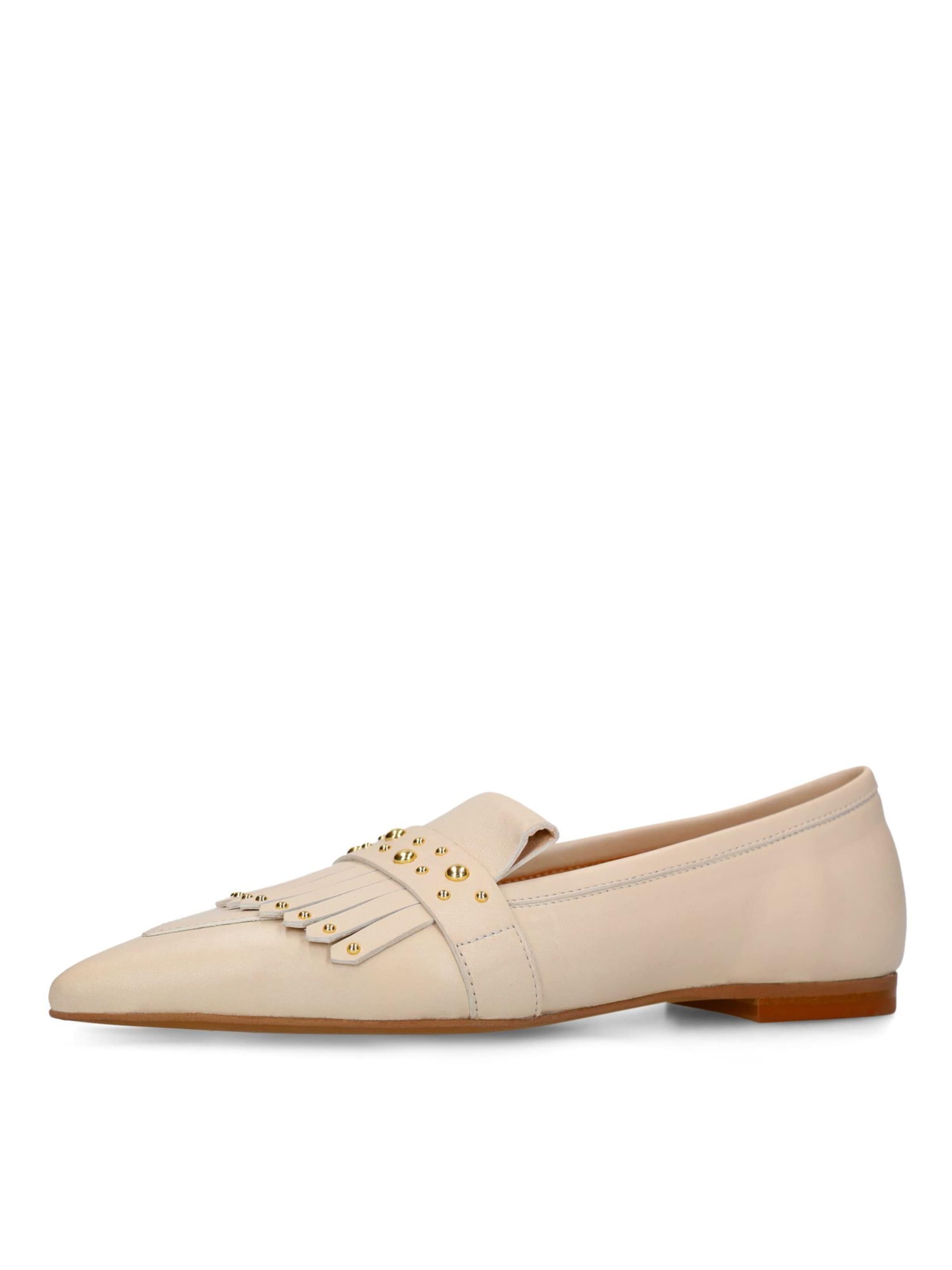 MANFIELD Mocassin en 36 en blanc cassé, Vue avec produit