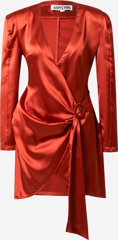 Robe 'Katie' AMY LYNN en marron : devant