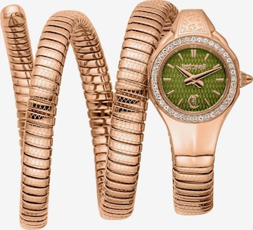 Just Cavalli Analoguhr in Gold: Vorderseite