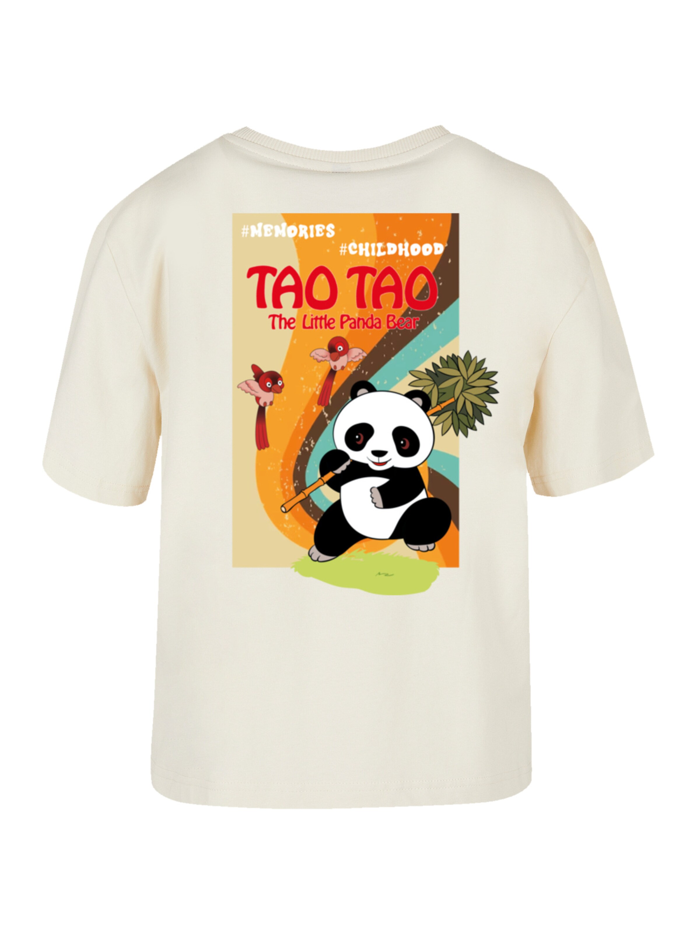 T-shirt 'Tao Tao Heroes of Childhood' F4NT4STIC en beige