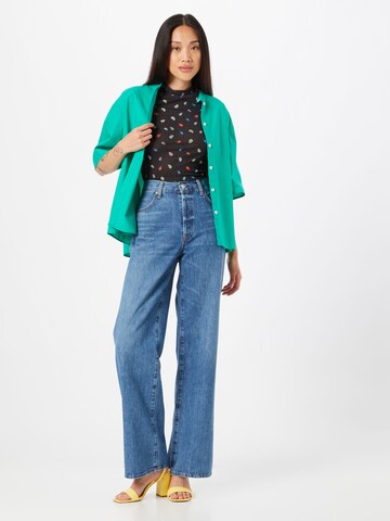 Wide leg Jeans 'Annina' de la Citizens of Humanity pe albastru