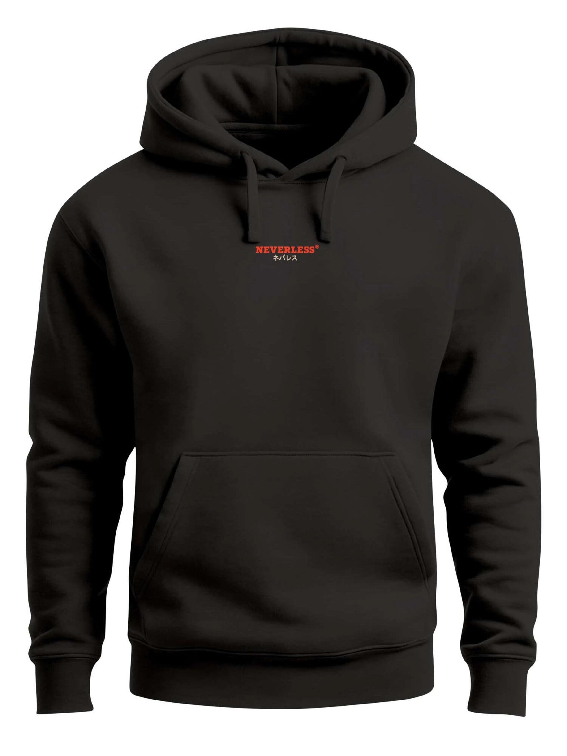 Neverless Sweatshirt 'Osaka Market' in Black