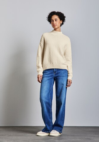 STREET ONE Pullover in Beige